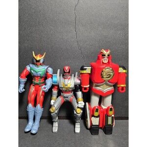 Lot of 3 Mighty Morphine Power Ranger Figurines Bandai & SPD